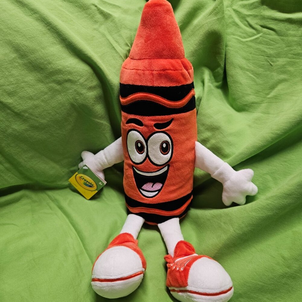 Crayola Experience Radical Red Cal 18” Stuffed Plush Toy 2022